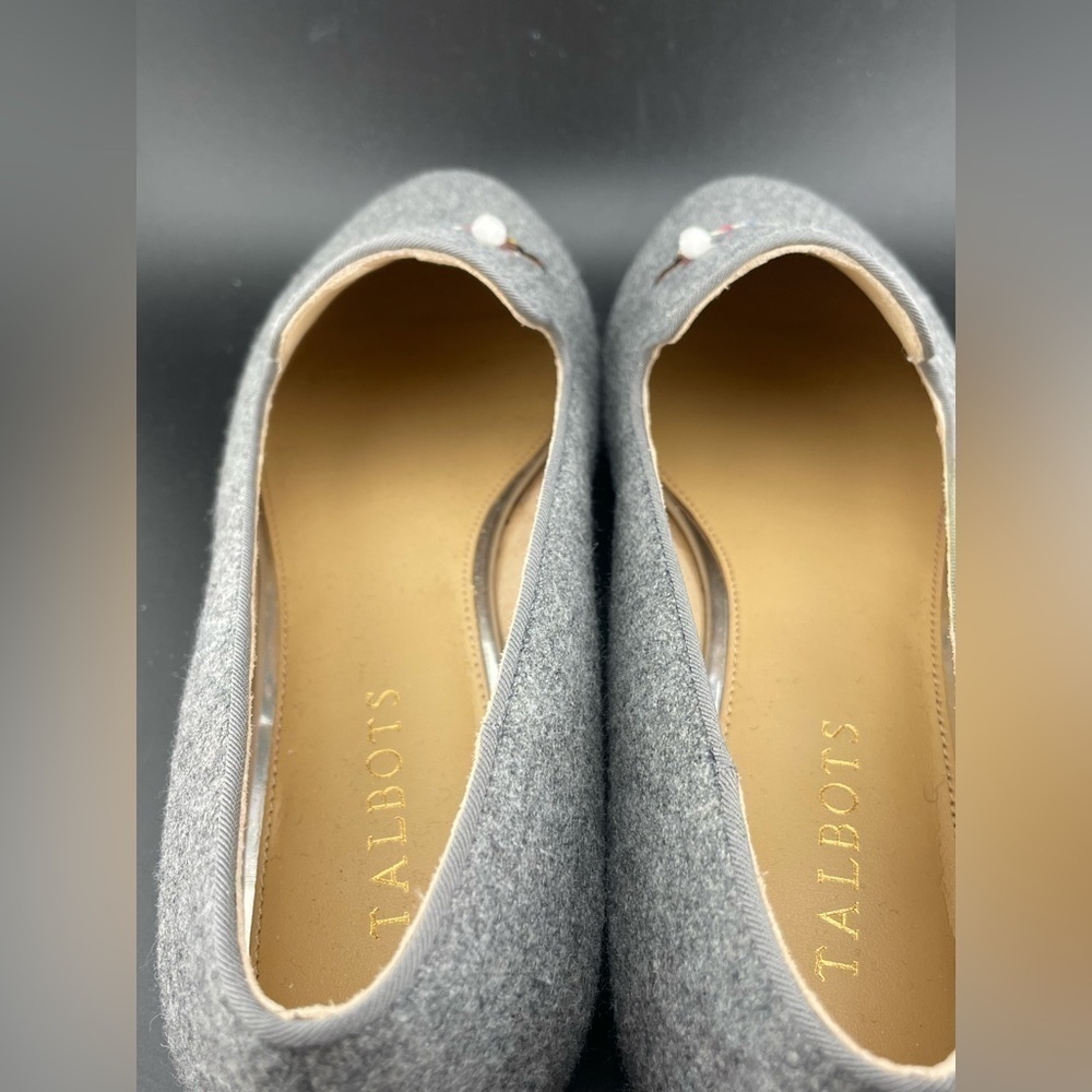 NEW TALBOTS RYAN NOVELTY LOAFERS - EMBROIDERED DACHSHUND SIZE 9.5 - Picture 7 of 13